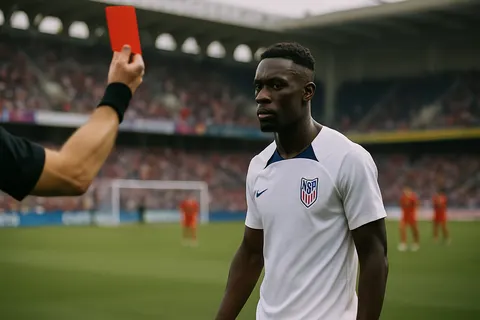 Editorial image for U.S. Faces Belgium in World Cup Amid Controversy Over Folarin Balogun's Red Card