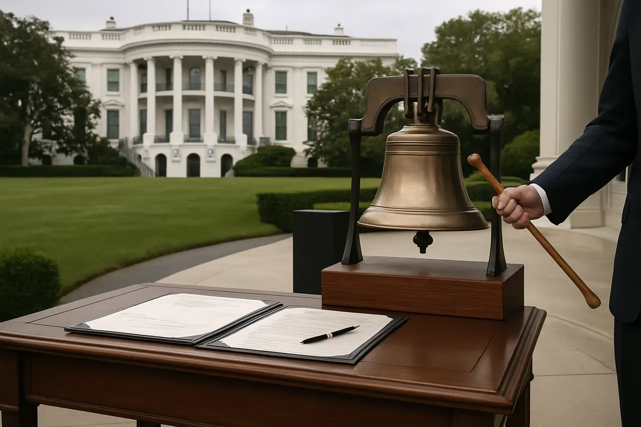 Editorial image for Trump Rings NYSE Bell to Launch $1,000 Investment Accounts for Children