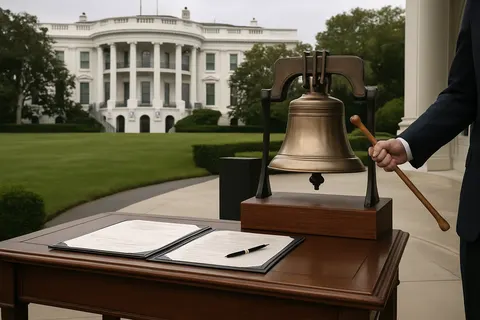 Editorial image for Trump Rings NYSE Bell to Launch $1,000 Investment Accounts for Children