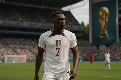 Editorial image for Folarin Balogun Cleared to Play in US vs. Belgium World Cup Round of 16 Match