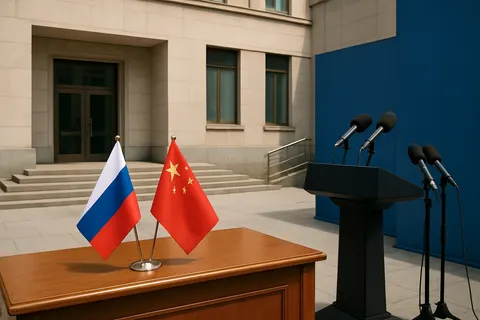 Editorial image for China and Russia Launch Joint Naval Exercises in the Yellow Sea