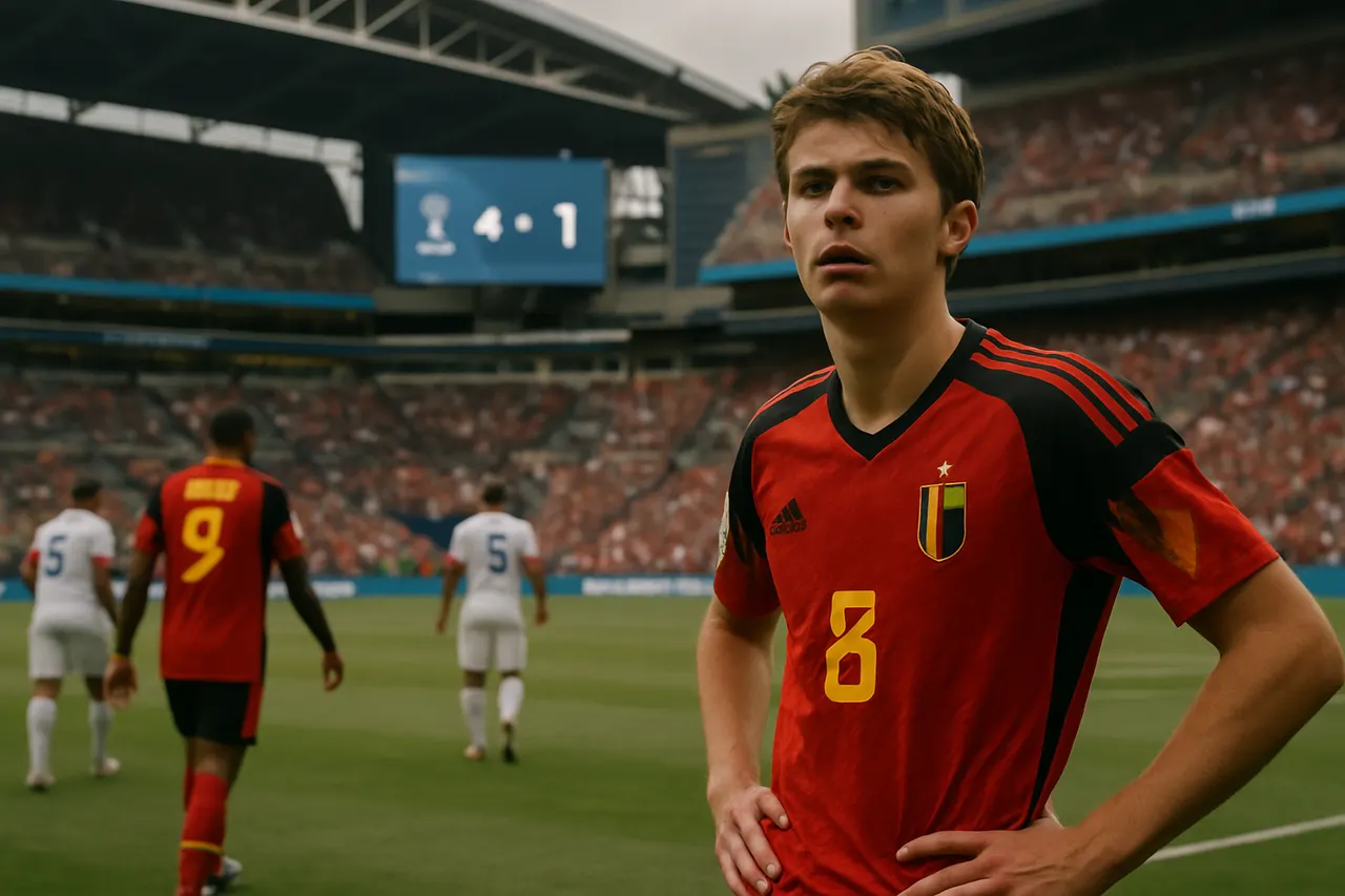 Editorial image for Belgium Defeats U.S. 4-1 to Advance to World Cup Quarterfinals