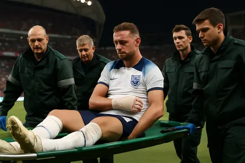 Editorial image for England's Jordan Henderson Ruled Out of 2026 World Cup After Wrist Fracture in Celebration Fall