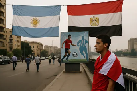 Editorial image for Egyptians Rally Behind Team Ahead of Historic World Cup Match Against Argentina