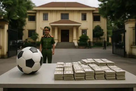 Editorial image for Vietnam Police Arrest 85 in $133 Million World Cup Betting Rings Bust