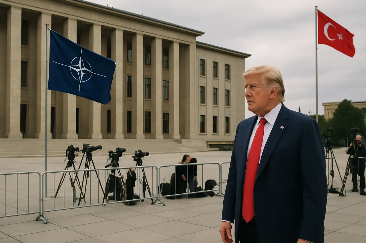 Editorial image for President Trump Arrives in Ankara as NATO Summit Begins