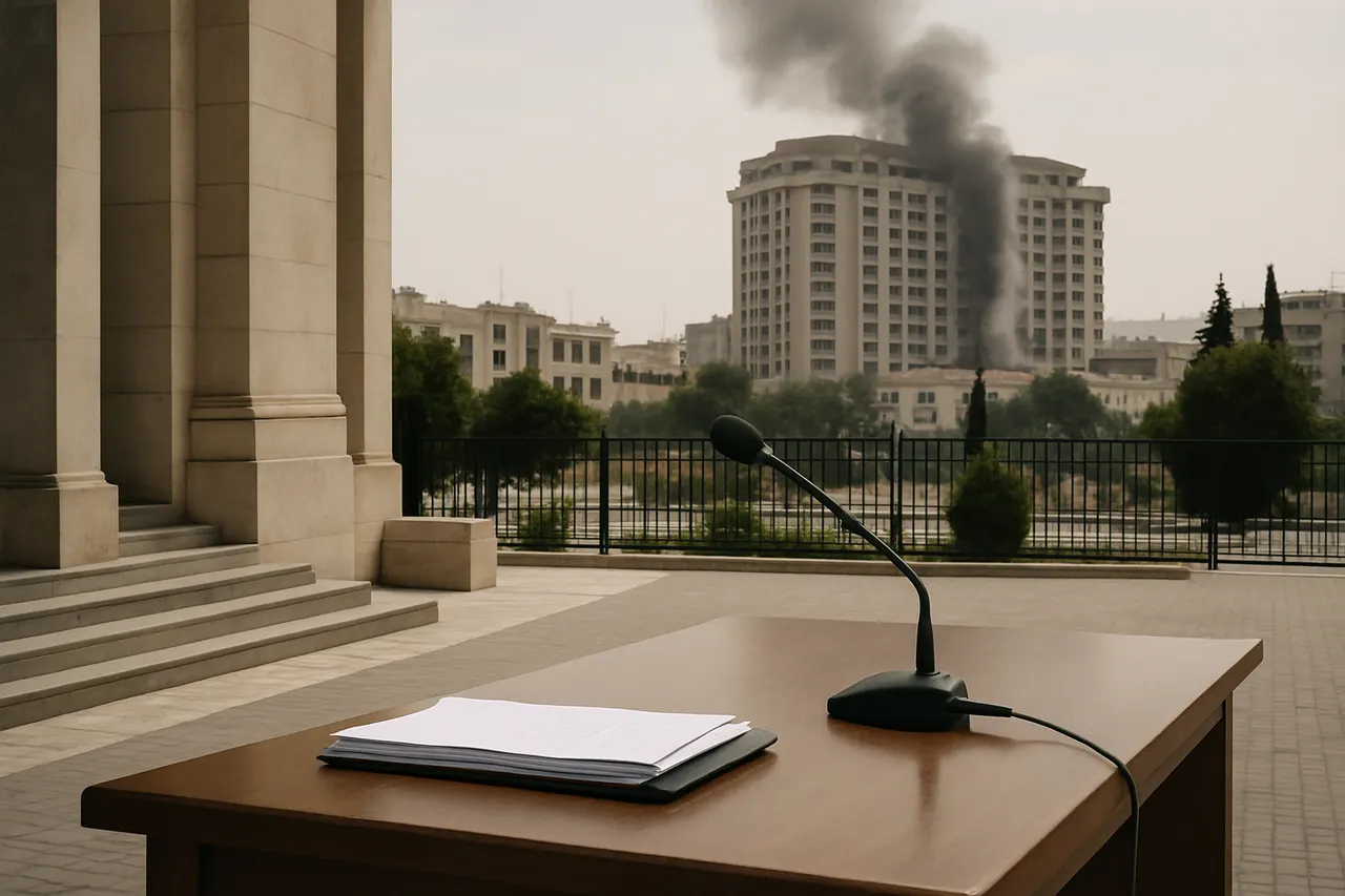 Editorial image for Bomb Explosions Near Damascus Hotel During Macron's Historic Visit to Syria