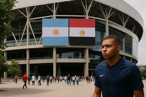 Editorial image for Argentina Faces Egypt in World Cup Knockout as Mbappe Condemns Racism