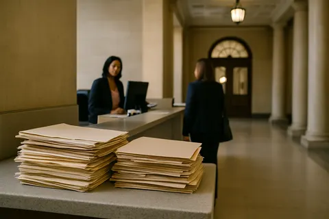 Editorial image for Federal Lawyers Depart Trump Administration to Join Democratic Legal Efforts