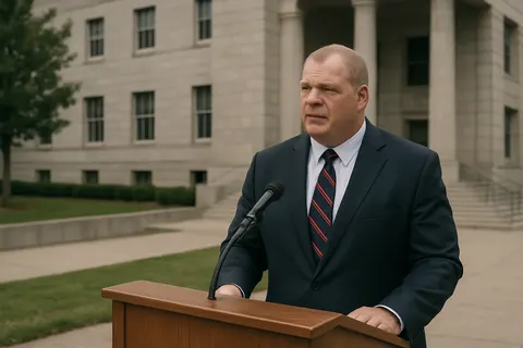 Editorial image for WWE Legend Glenn Jacobs Critiques Biden Immigration Policy Using Wrestling Analogy