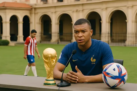 Editorial image for Mbappe Condemns Racist Remarks by Paraguayan Senator Following World Cup Defeat