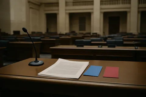 Editorial image for Survey Shows Sharp Decline in Democratic Pride in America