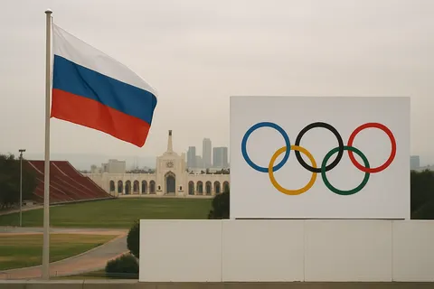 Editorial image for IOC Lifts Suspension, Allows Russians to Compete at LA 2028 Olympics