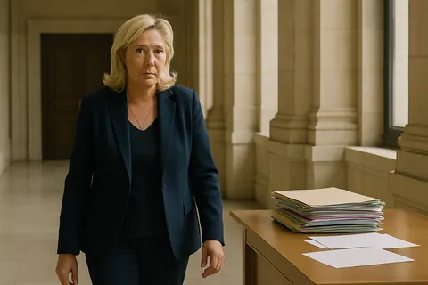 Editorial image for French Appeals Court Upholds Marine Le Pen’s Conviction, Orders Ankle Tag