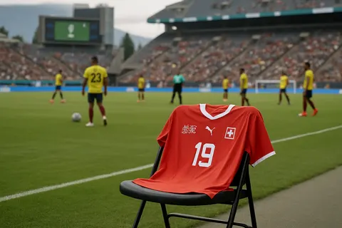 Editorial image for Switzerland Faces Colombia in World Cup Last-16 Without Injured Star Manzambi