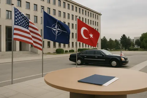 Editorial image for Trump Arrives in Turkey for NATO Summit Focused on Defense and Global Conflicts