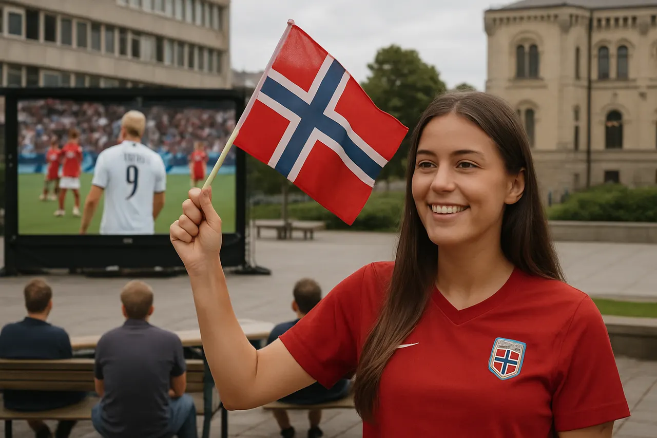 Editorial image for Erling Haaland's Girlfriend Celebrates Norway's World Cup Run Amid Swift-Kelce Wedding Snub Controversy