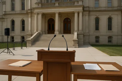 Editorial image for Stevens and El-Sayed Face Off in Michigan Senate Primary Debate