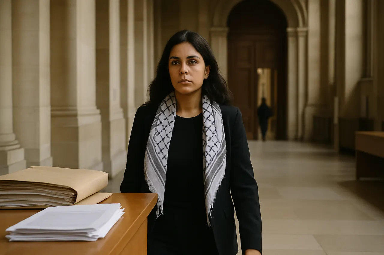 Editorial image for French MEP Rima Hassan Arrives at Trial in Paris Accused of Glorifying Terrorism