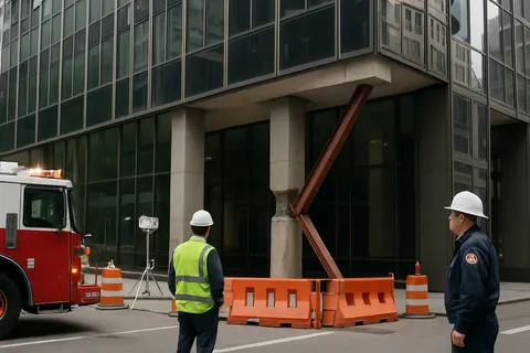 Editorial image for New York High-Rise at Risk of Collapse After Buckled Columns Prompt Evacuations