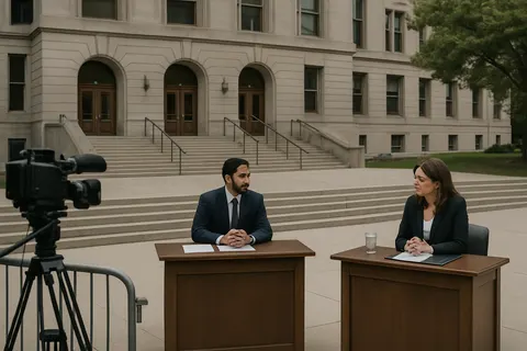 Editorial image for El-Sayed and Stevens Clash in Michigan Democratic Senate Debate
