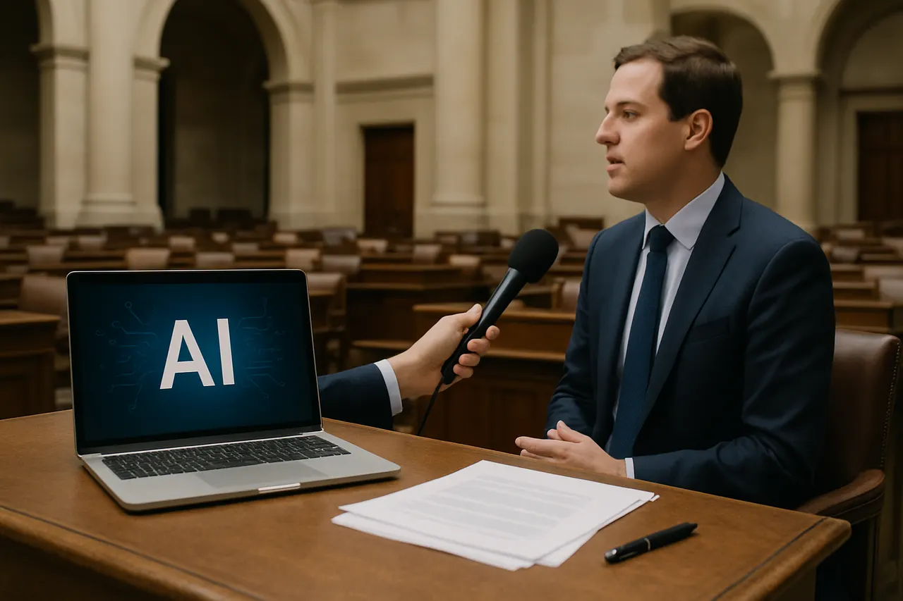 Editorial image for State Assemblyman Alex Bores Discusses AI's Expanding Role in Politics and Society