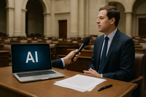 Editorial image for State Assemblyman Alex Bores Discusses AI's Expanding Role in Politics and Society