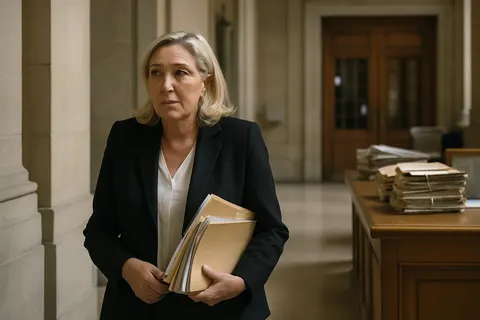 Editorial image for Marine Le Pen Launches Presidential Campaign Despite Guilty Verdict