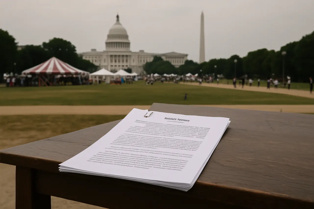Editorial image for Attendees at Great American State Fair Defend Trump’s July 4 Speech as Patriotic