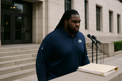 Editorial image for Rams' Alaric Jackson Avoids Criminal Charges After Domestic Violence Arrest
