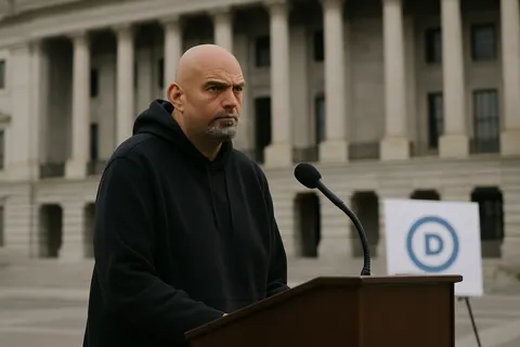 Editorial image for John Fetterman Criticizes Democrats’ 'F--- Trump' Strategy, Defends Trump Supporters