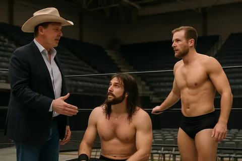 Editorial image for WWE Legend John Bradshaw Layfield Highlights Rising Talent Across Pro Wrestling