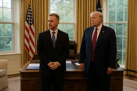 Editorial image for Spencer Pratt Meets President Trump in Oval Office Ahead of Launching WAR Foundation