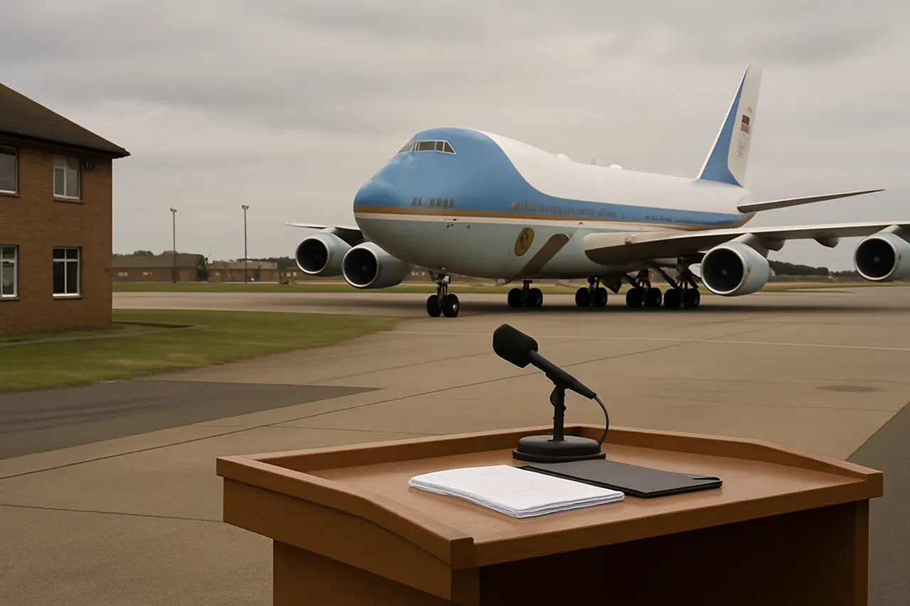 Editorial image for Trump Explains Use of Old Air Force One for Return Flight to DC