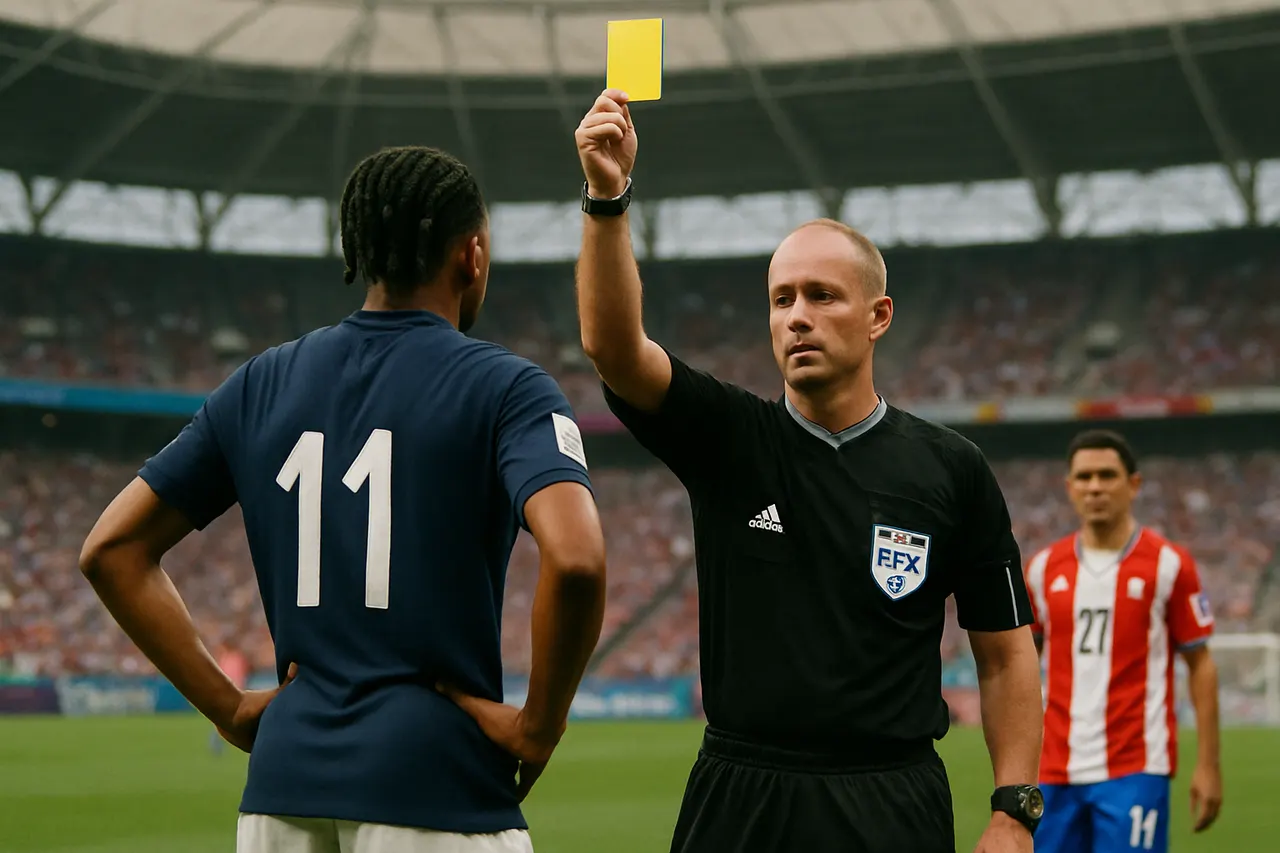Editorial image for France’s Appeal Against Olise’s Yellow Card Rejected in Paraguay World Cup Match