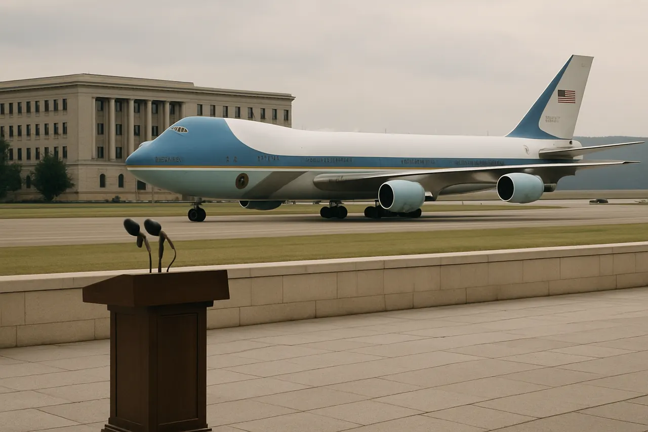 Editorial image for Trump Uses Old Air Force One After NATO Summit, Sends New Jet to UK