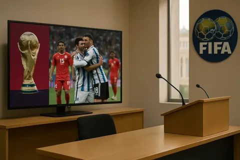 Editorial image for Egypt Demands FIFA Investigate Refereeing in World Cup Round of 16 Loss to Argentina