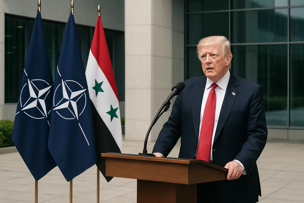 Editorial image for Trump Announces Plan to Remove Syria from US State Sponsor of Terrorism List