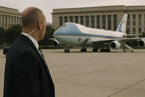 Editorial image for Secret Service Advised Trump Against Flying New Qatari-Gifted Air Force One from NATO Summit