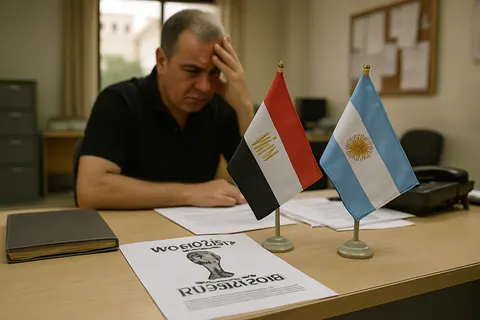 Editorial image for Egyptian Football Association Alleges Biased Officiating in World Cup Loss to Argentina