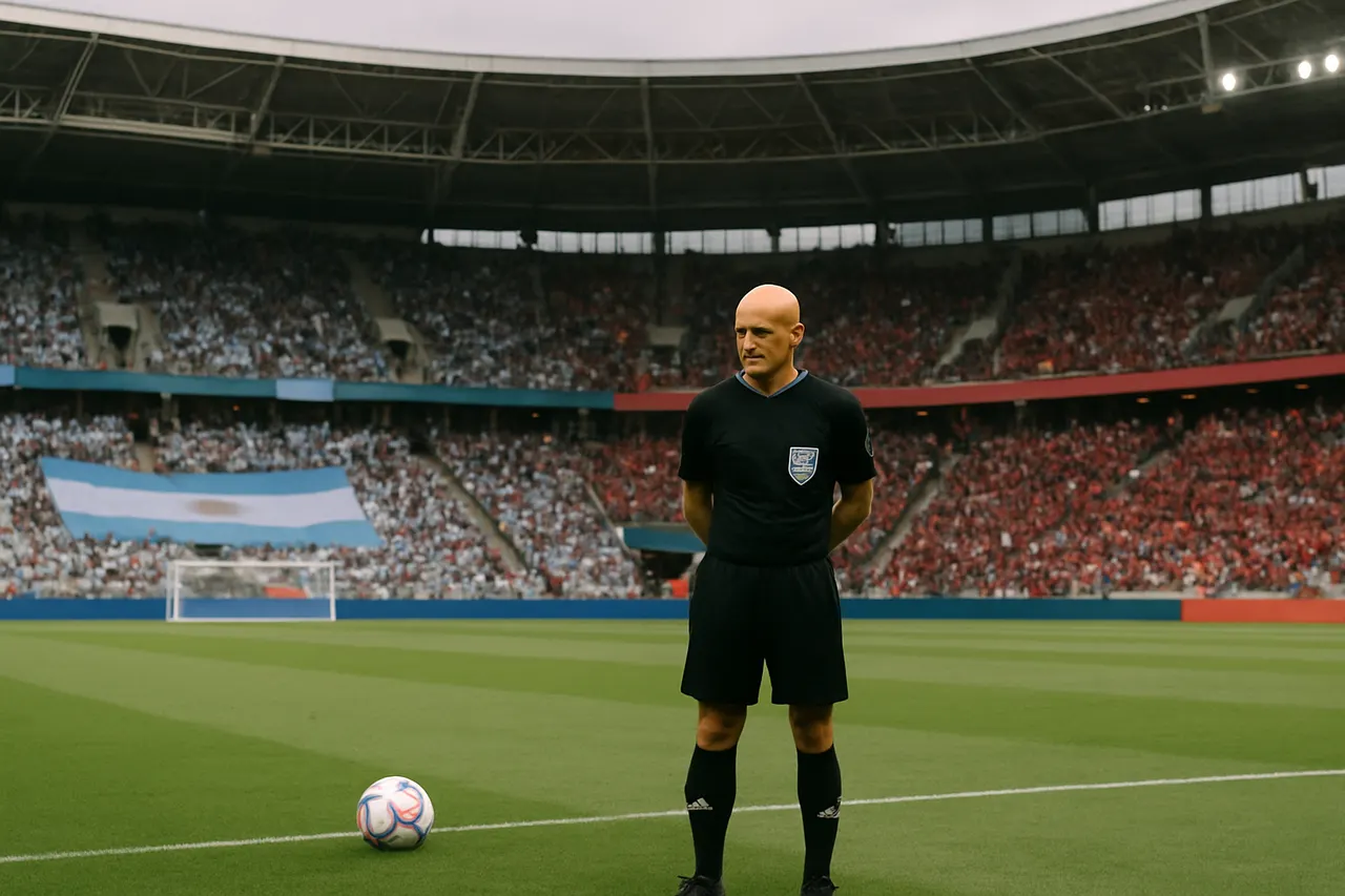 Editorial image for FIFA Refereeing Chief Denies Bias in Argentina's 3-2 Win Over Egypt