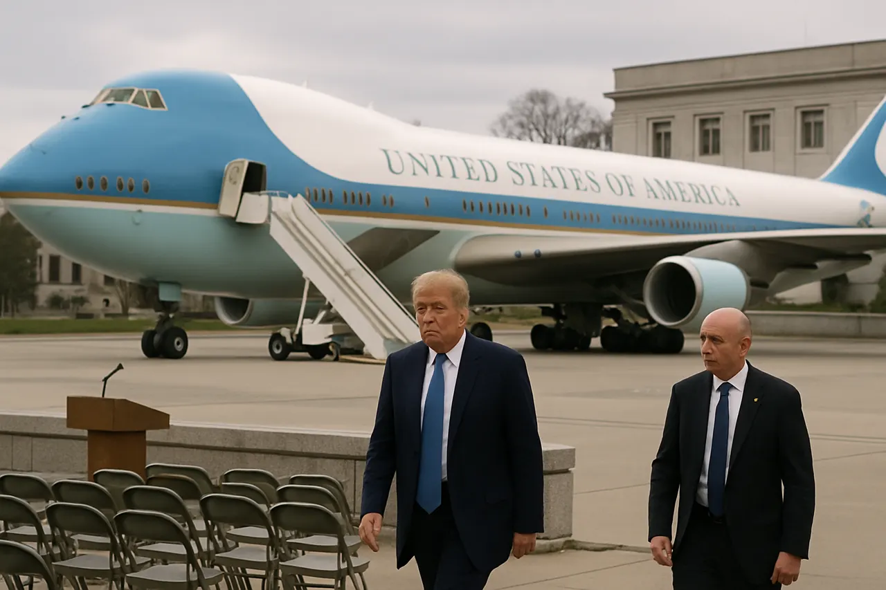 Editorial image for Trump Returns from Turkey on Old Air Force One Jet Amid Security Concerns