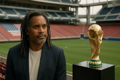 Editorial image for FIFA World Cup Champion Christian Karembeu Praises Team USA Despite Early Exit