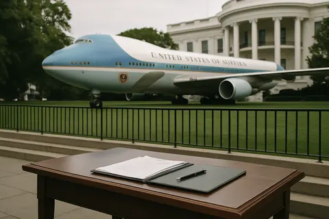 Editorial image for Security Concerns Raised Over Qatari-Gifted Air Force One After Trump’s Travel Change