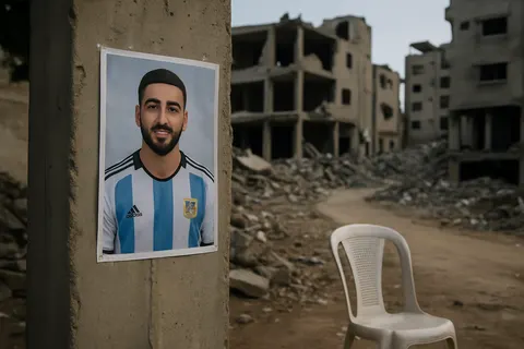 Editorial image for Gaza Mourns Aid Worker Mohammed al-Wahidi Killed in Israeli Strike