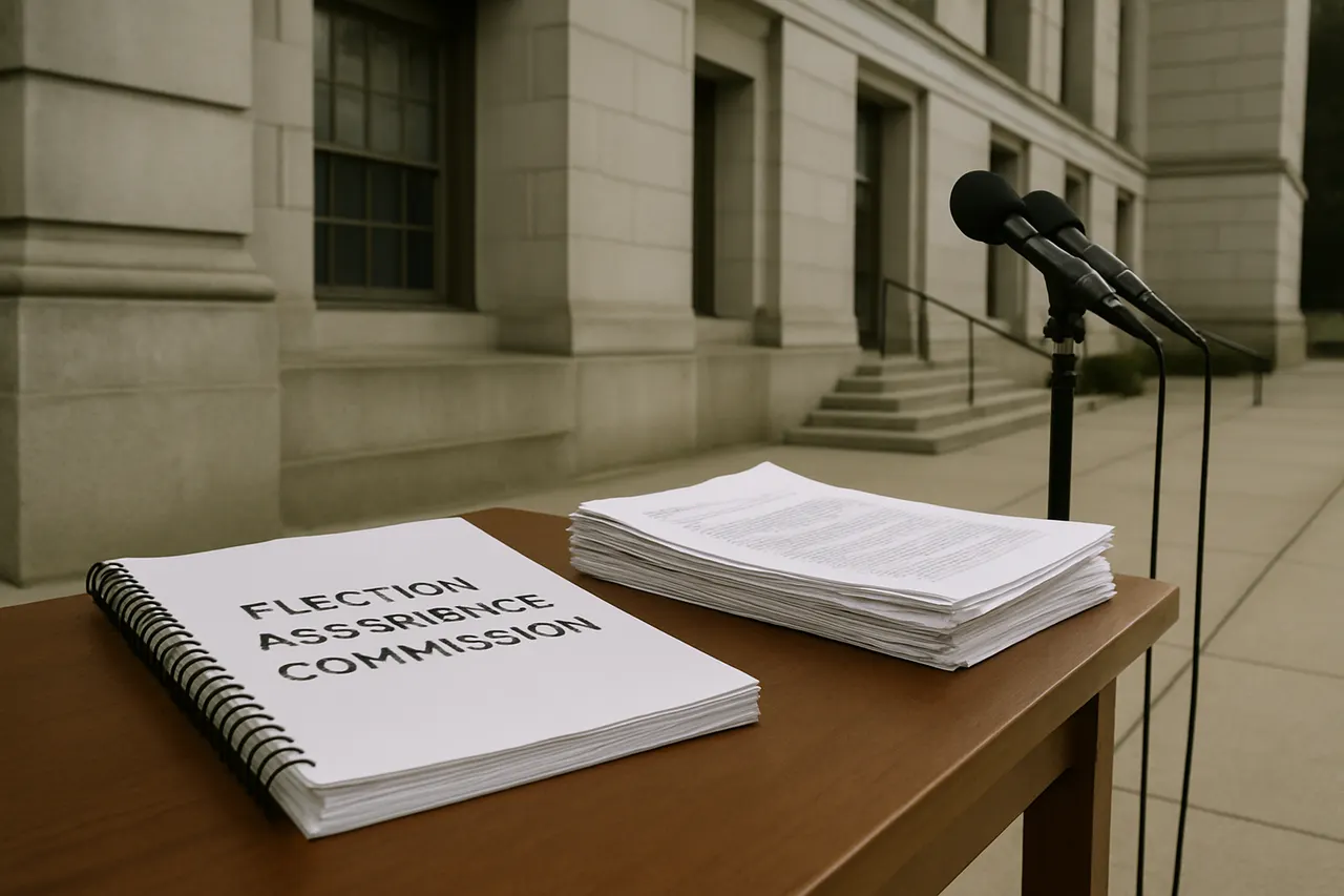Editorial image for Trump Removes Remaining Members of Election Assistance Commission Ahead of 2026 Midterms