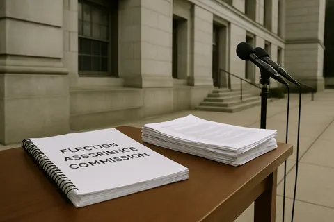 Editorial image for Trump Removes Remaining Members of Election Assistance Commission Ahead of 2026 Midterms