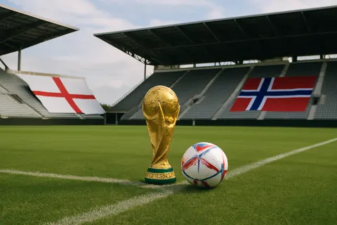 Editorial image for England and Norway Set for FIFA World Cup 2026 Quarterfinal Clash in Miami