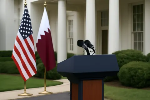 Grounded editorial scene illustrating Following recent attacks on commercial tankers and military strikes, US President Donald Trump confirms continuation of peace talks with Iran while ending the ceasefire.