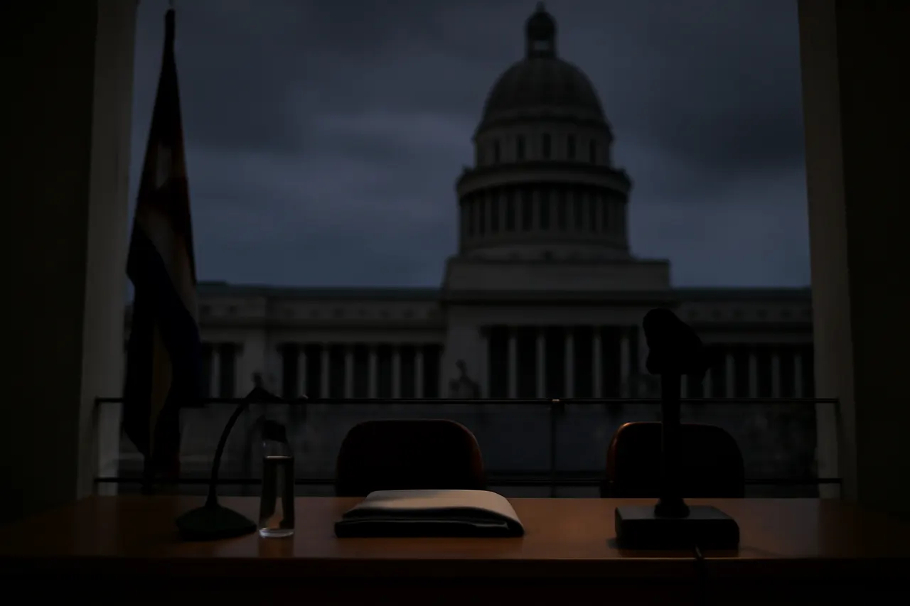 Grounded editorial scene illustrating The Caribbean island faces its third nationwide power outage in six months, with authorities citing fuel restrictions and an aging grid as key factors.